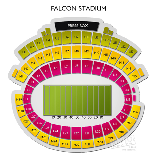 Sports Authority Field At Mile High Seating Chart