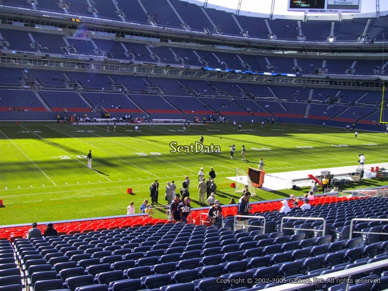 Sports Authority Field Seating