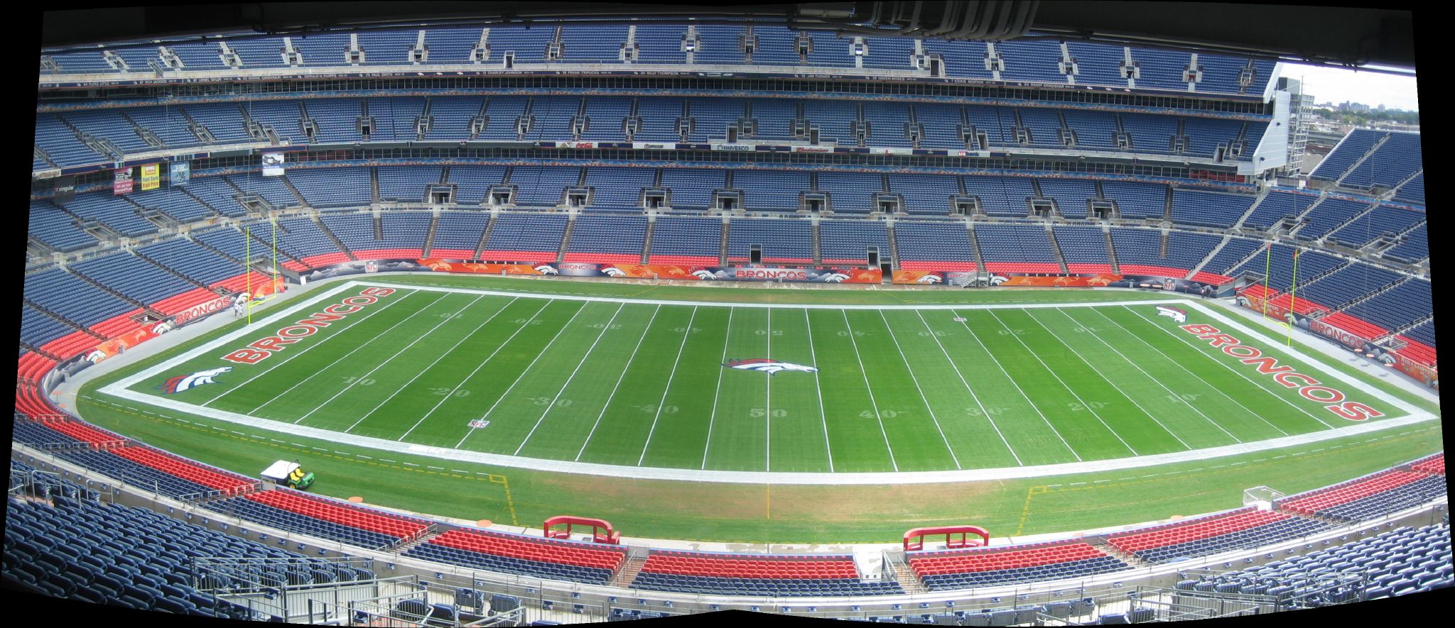 Sports Authority Field Seating Chart