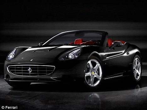 Sports Cars Ferrari Black