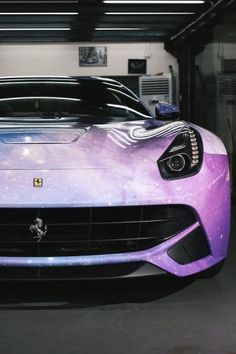 Sports Cars Ferrari Pink