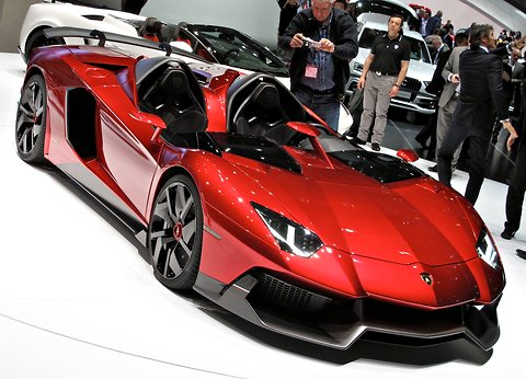 Sports Cars Lamborghini Aventador J