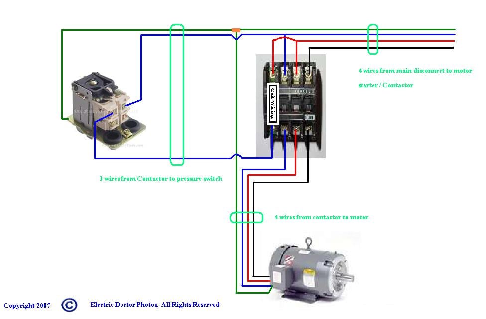 Starter Contactor Schematic