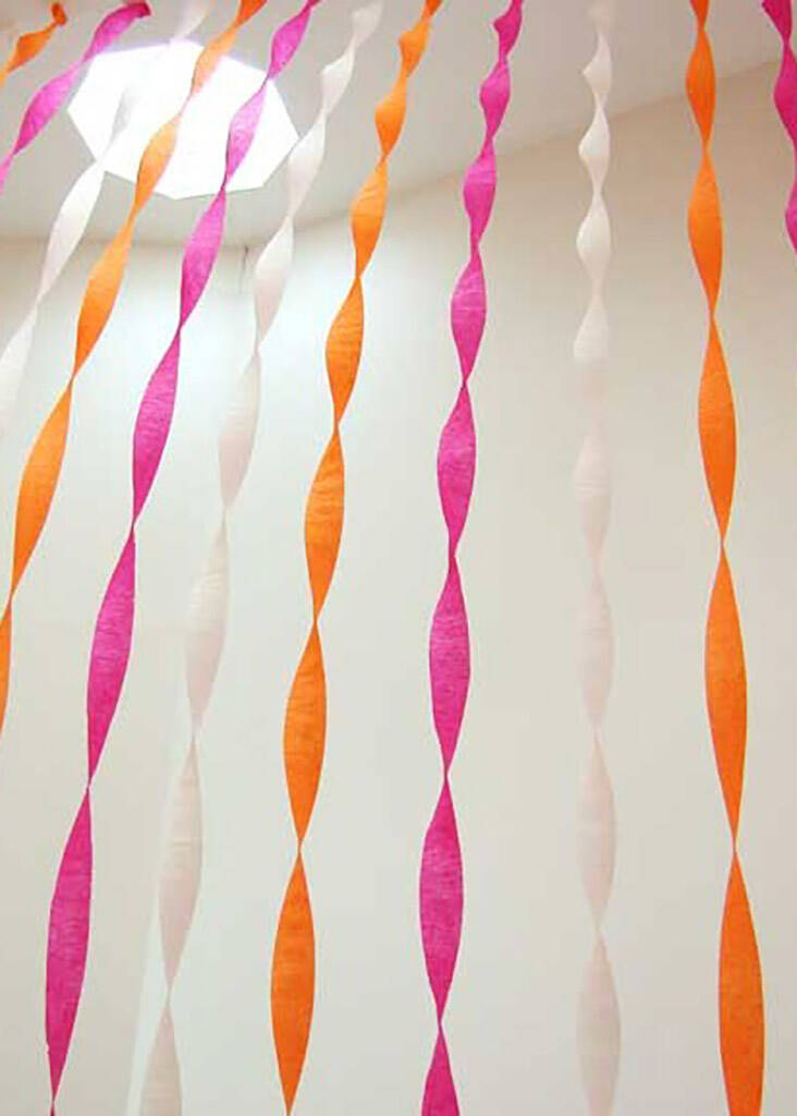 Streamers Decorations Ideas