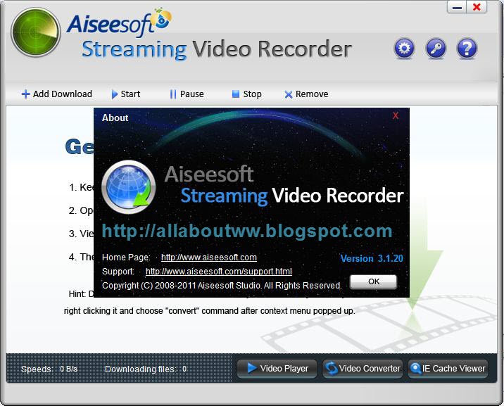 Streaming Video Recorder