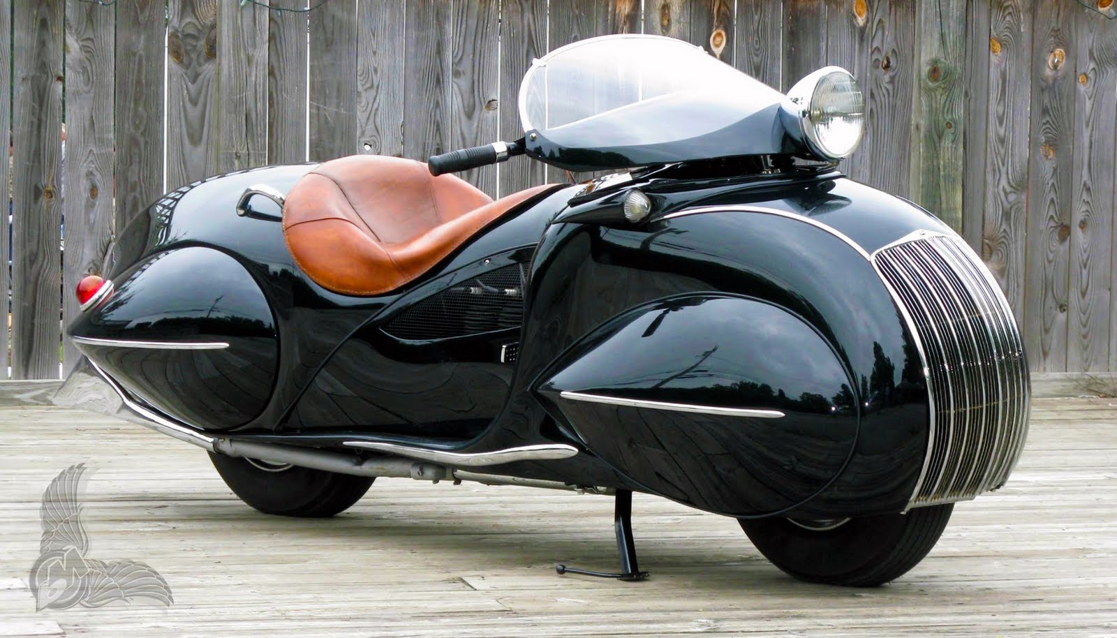 Streamlined Motorcycle