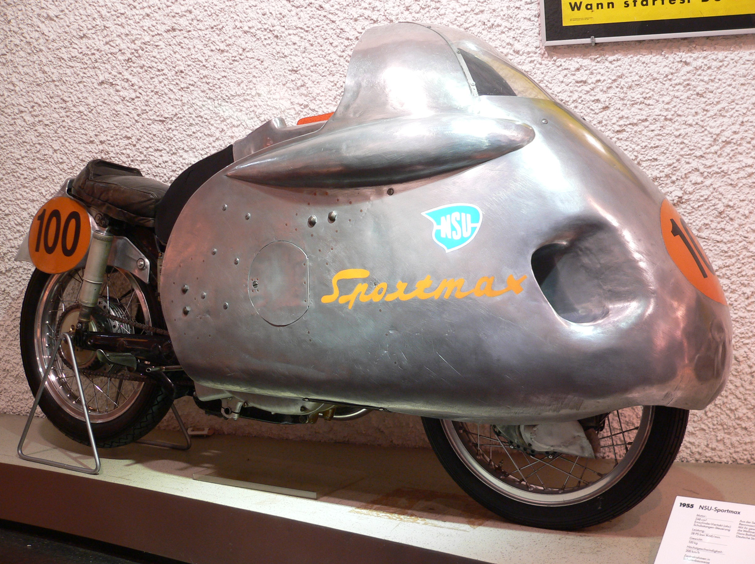 Streamlined Motorcycle