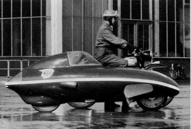 Streamlined Motorcycle