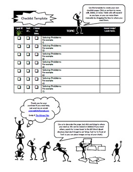 Study Guide Template Word