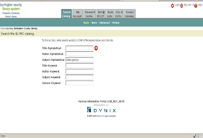 Subject Card Catalog