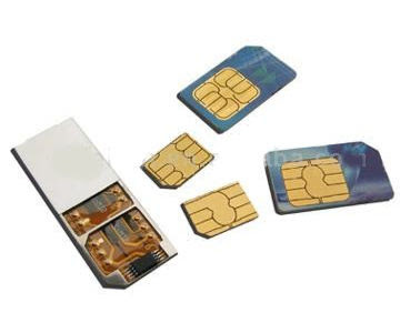 Subscriber Identity Module Card