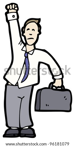 Successful Businessman Cartoon