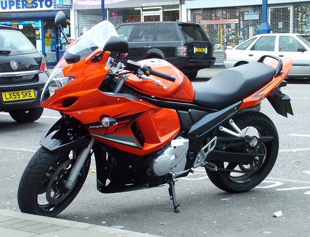 Suzuki Gsx650f Orange