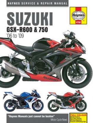 Suzuki Gsxr 750 K7 Manual