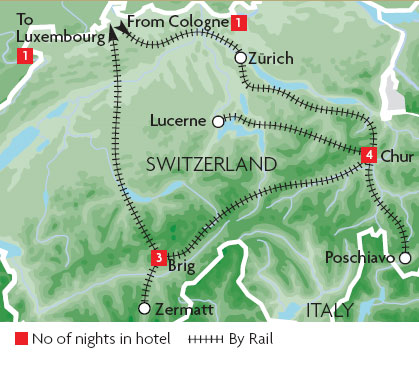 Swiss Glacier Express Holidays