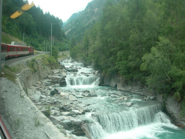 Swiss Glacier Express Train