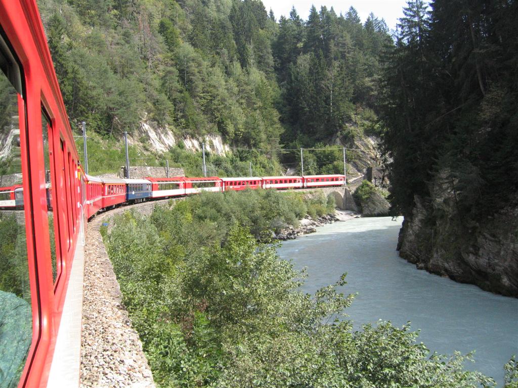 Swiss Glacier Express Train