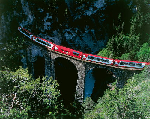 Swiss Glacier Express Train