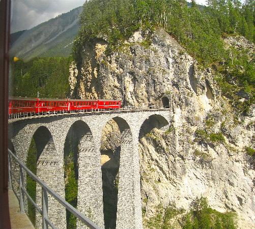 Swiss Glacier Express Train