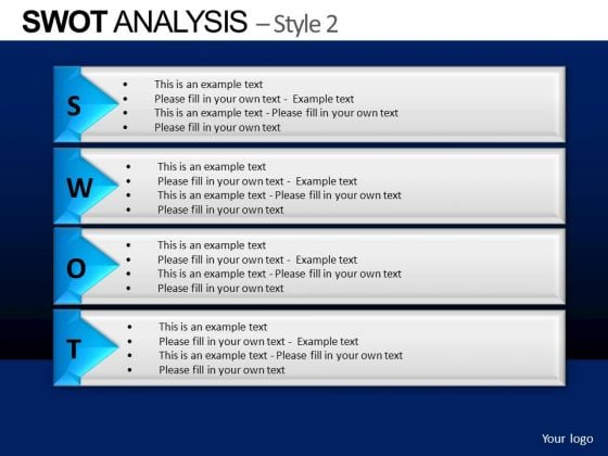 Swot Analysis Diagram Template