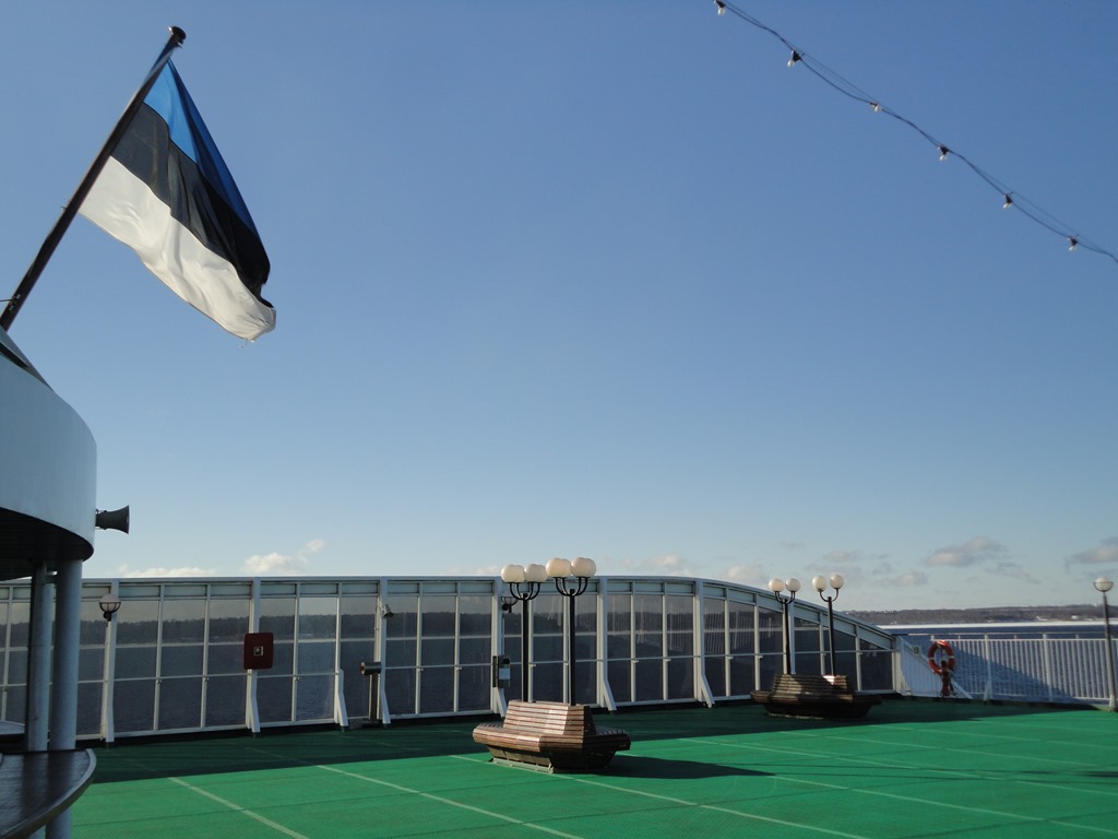 Tallinn Estonia Flag