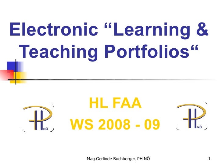 Teacher Portfolios Examples