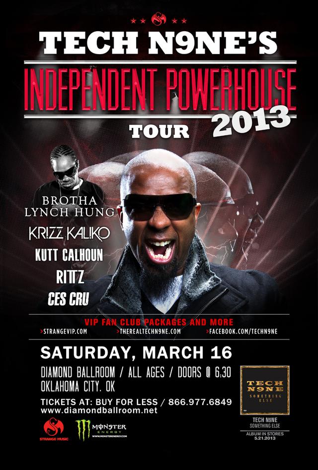 Tech N9ne Something Else Tour 2013