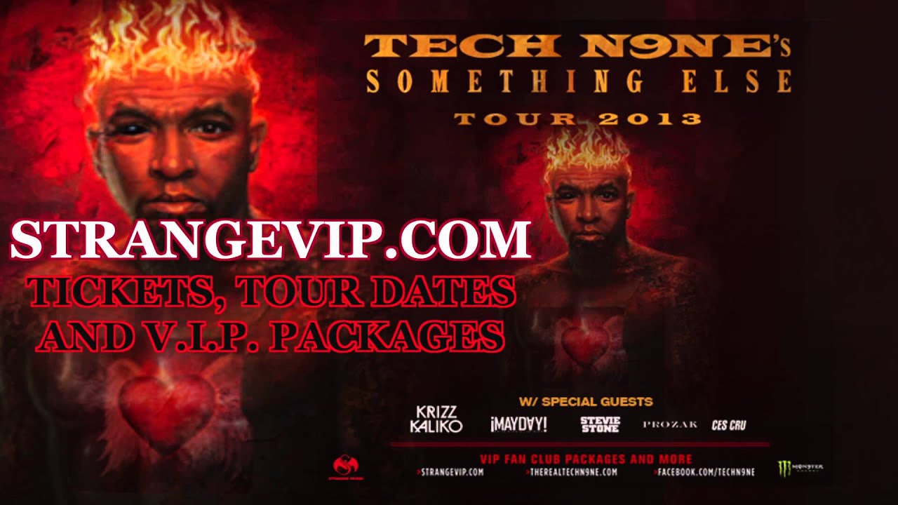 Tech N9ne Something Else Tour 2013 Southside Music Hall September 10