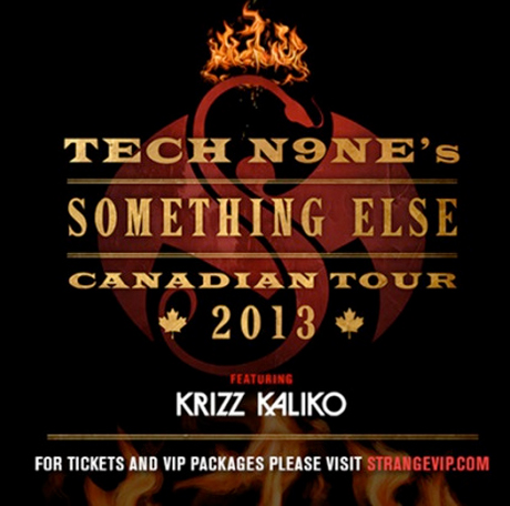 Tech N9ne Something Else Tour Dates