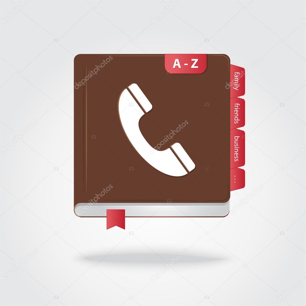 Telephone Directory Icon