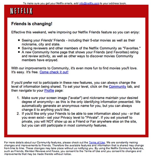 Terms Of Use Netflix