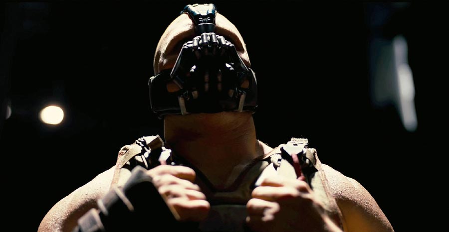 The Dark Knight Rises Bane Without Mask