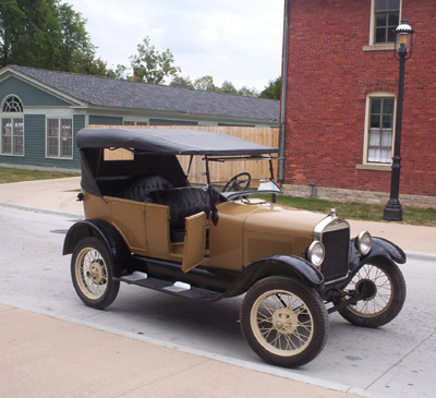 The First Model T Ford Car