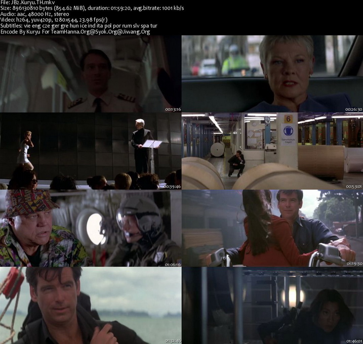 Tomorrow Never Dies 1997 Dvdrip