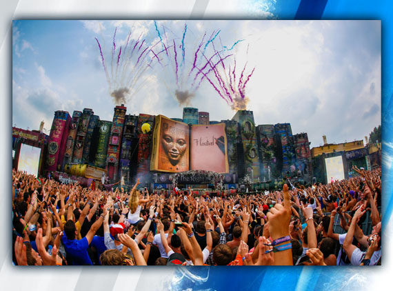 Tomorrowland 2012 Map