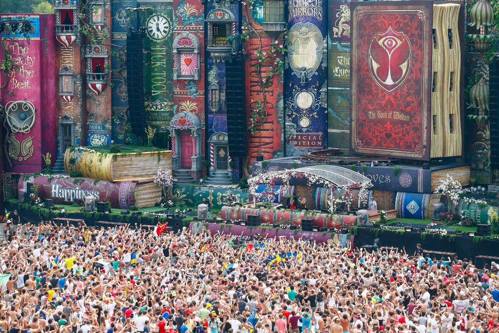 Tomorrowland 2012 Map