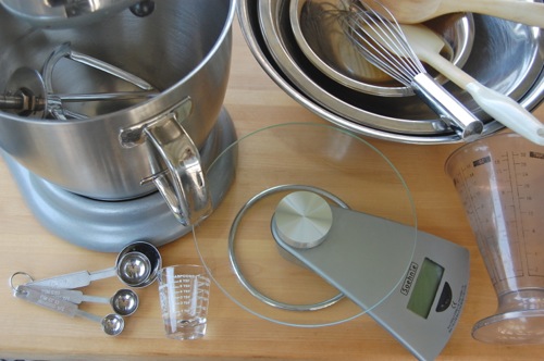 Tools And Equipment In Baking Bread And Pastries