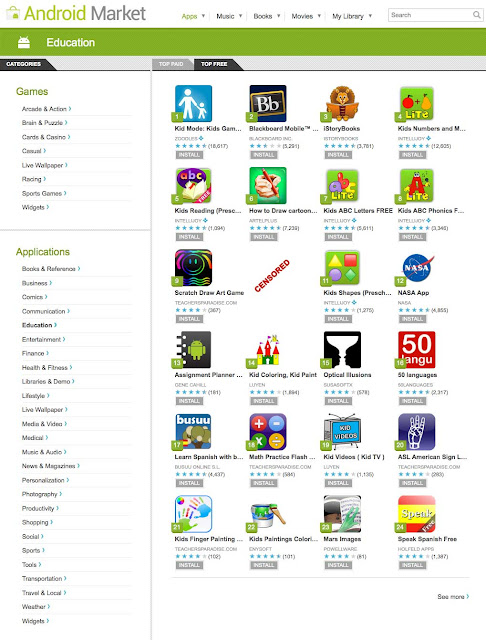 Top Free Apps For Android Market