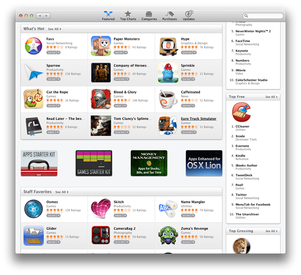 Top Free Apps For Mac 2012