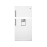 Top Freezer Refrigerator With External Ice Dispenser