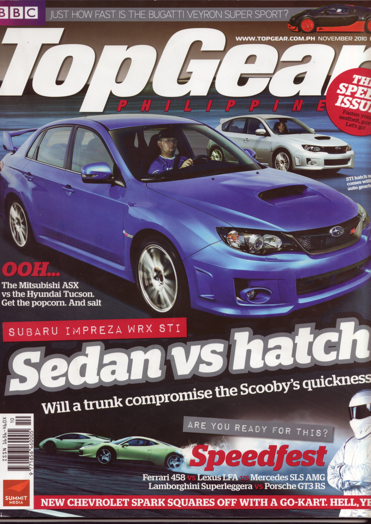 Top Gear Magazine Cover