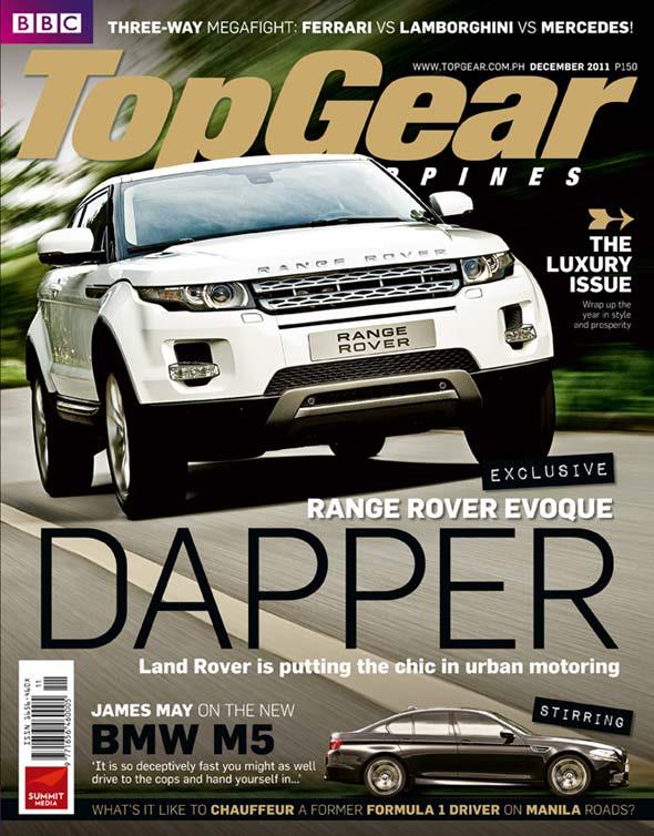 Top Gear Magazine Cover