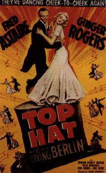 Top Hat Musical Poster