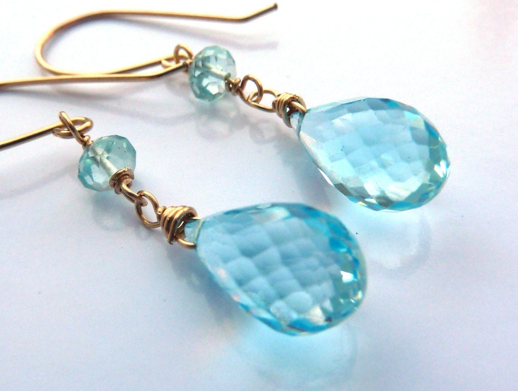 Topaz Birthstone Earrings