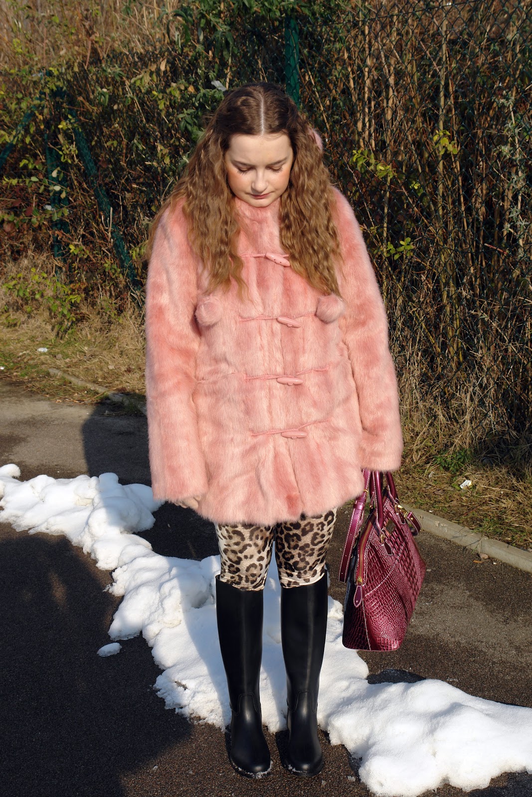 Topshop Fur Coat 2012