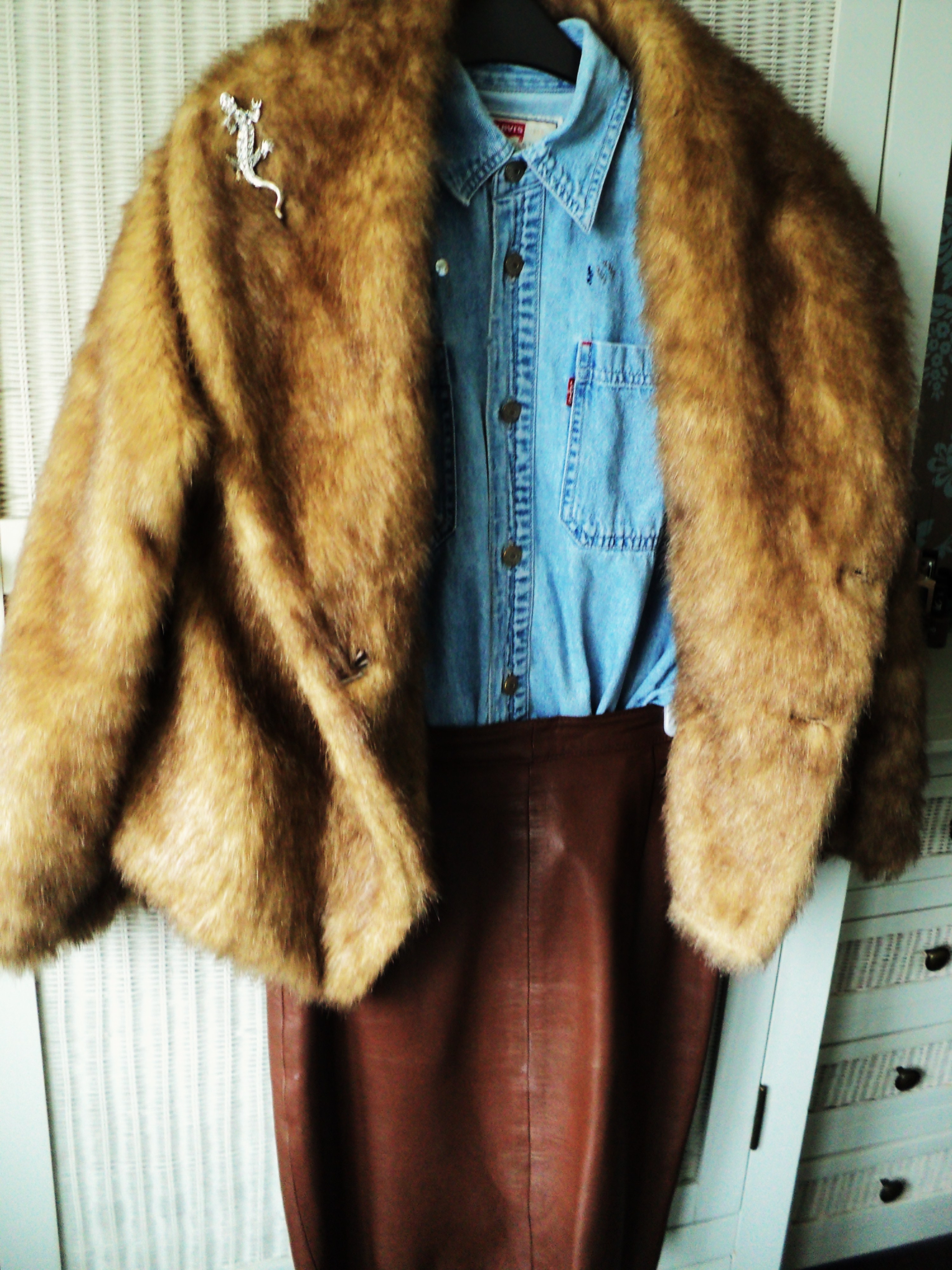 Topshop Fur Coat 2012