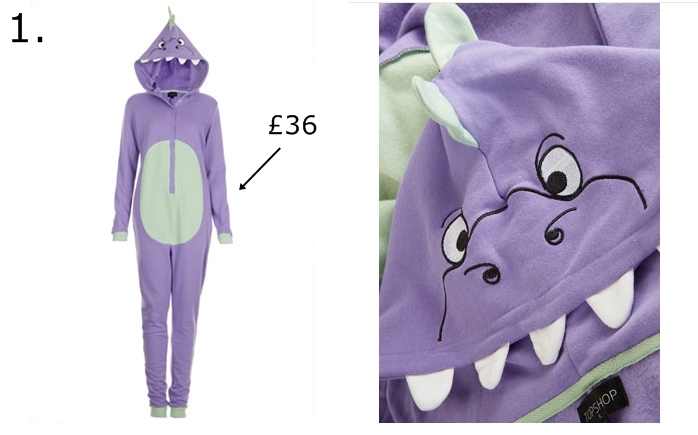 Topshop Onesie Dinosaur