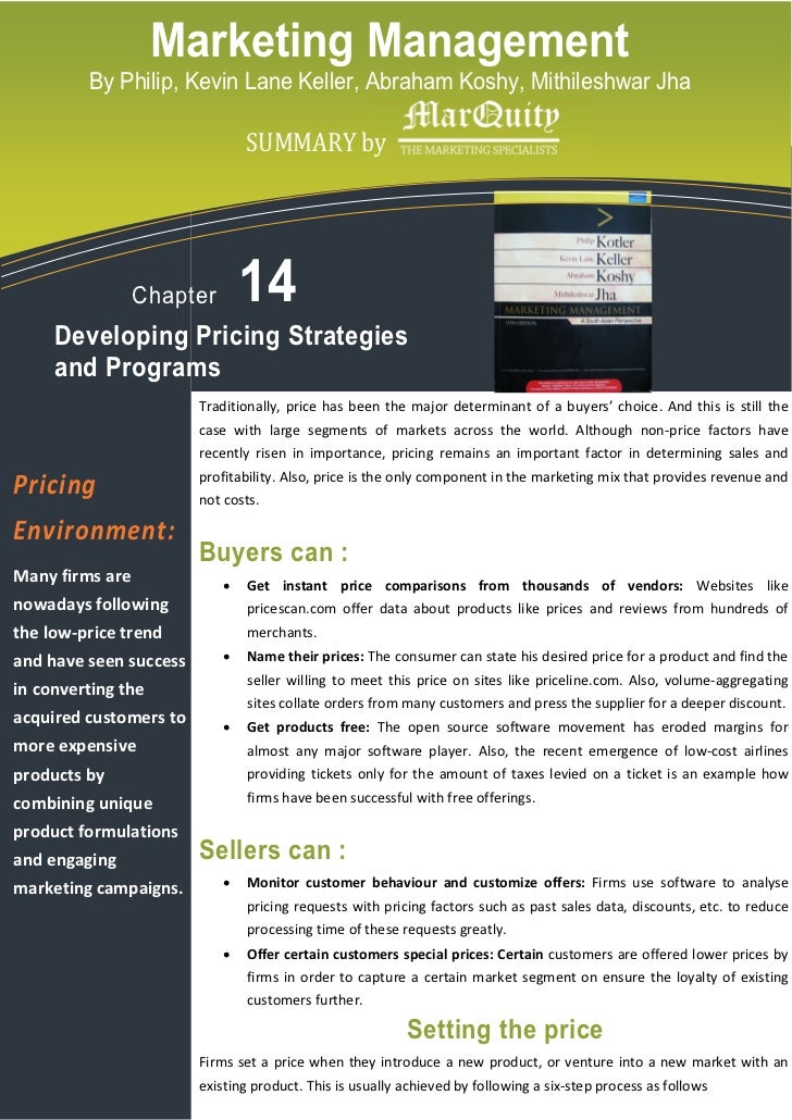 Types Of Pricing Strategies Pdf