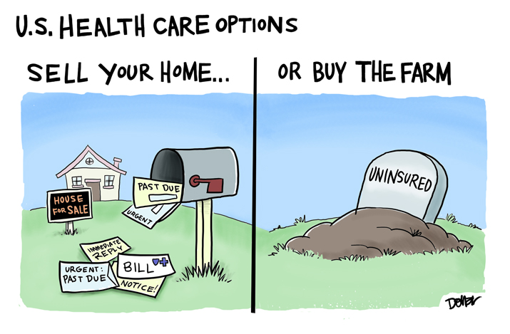 Universal Health Care Cartoons