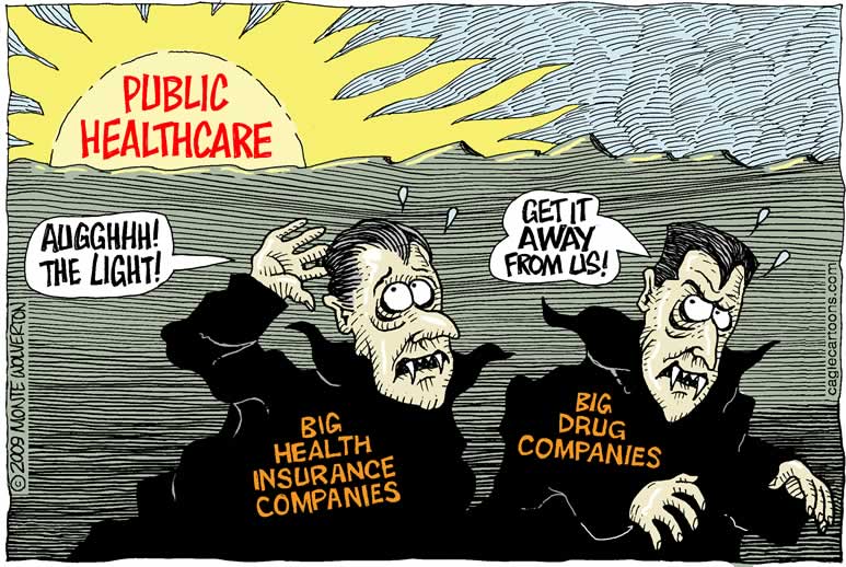 Universal Health Care Cartoons